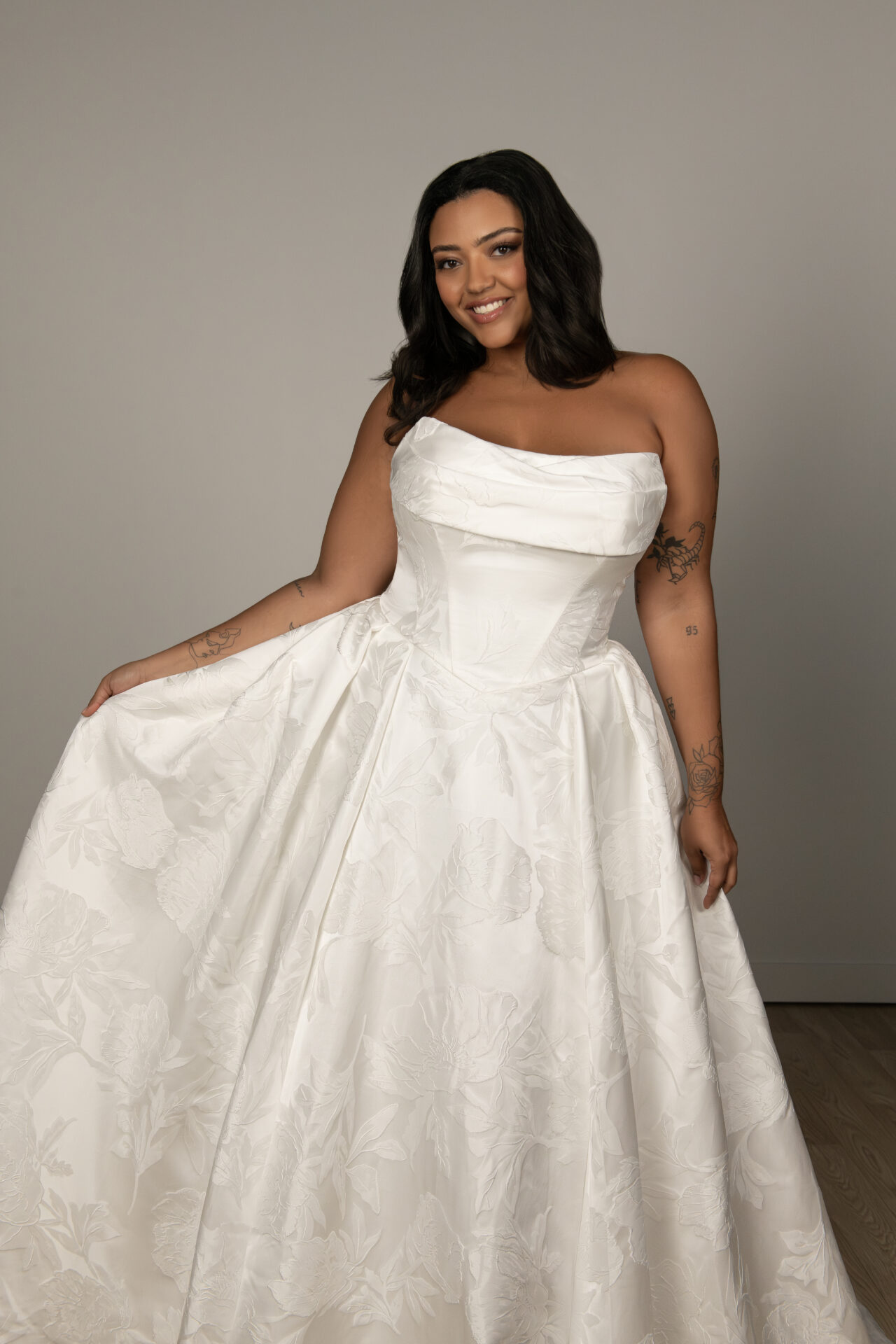 Ophelia in jacquard